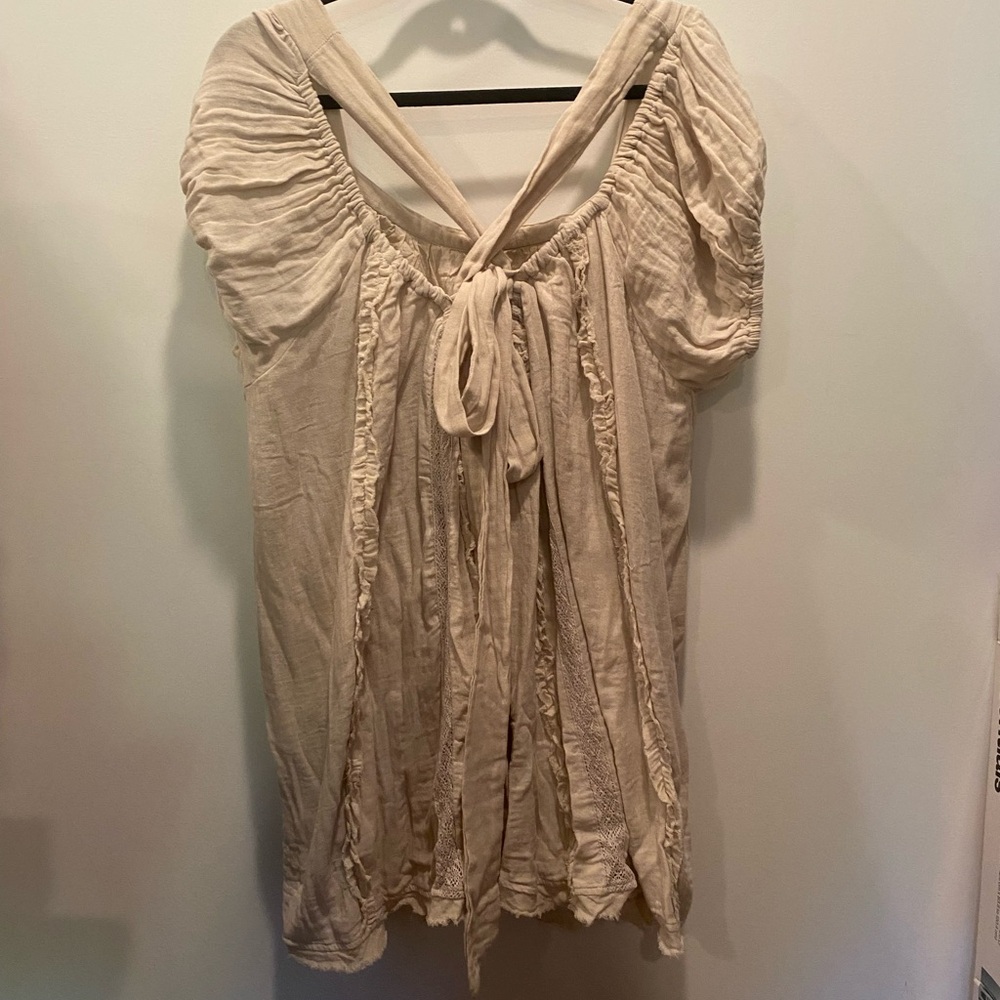 Free People Boho Mini Dress NWT Size Medium